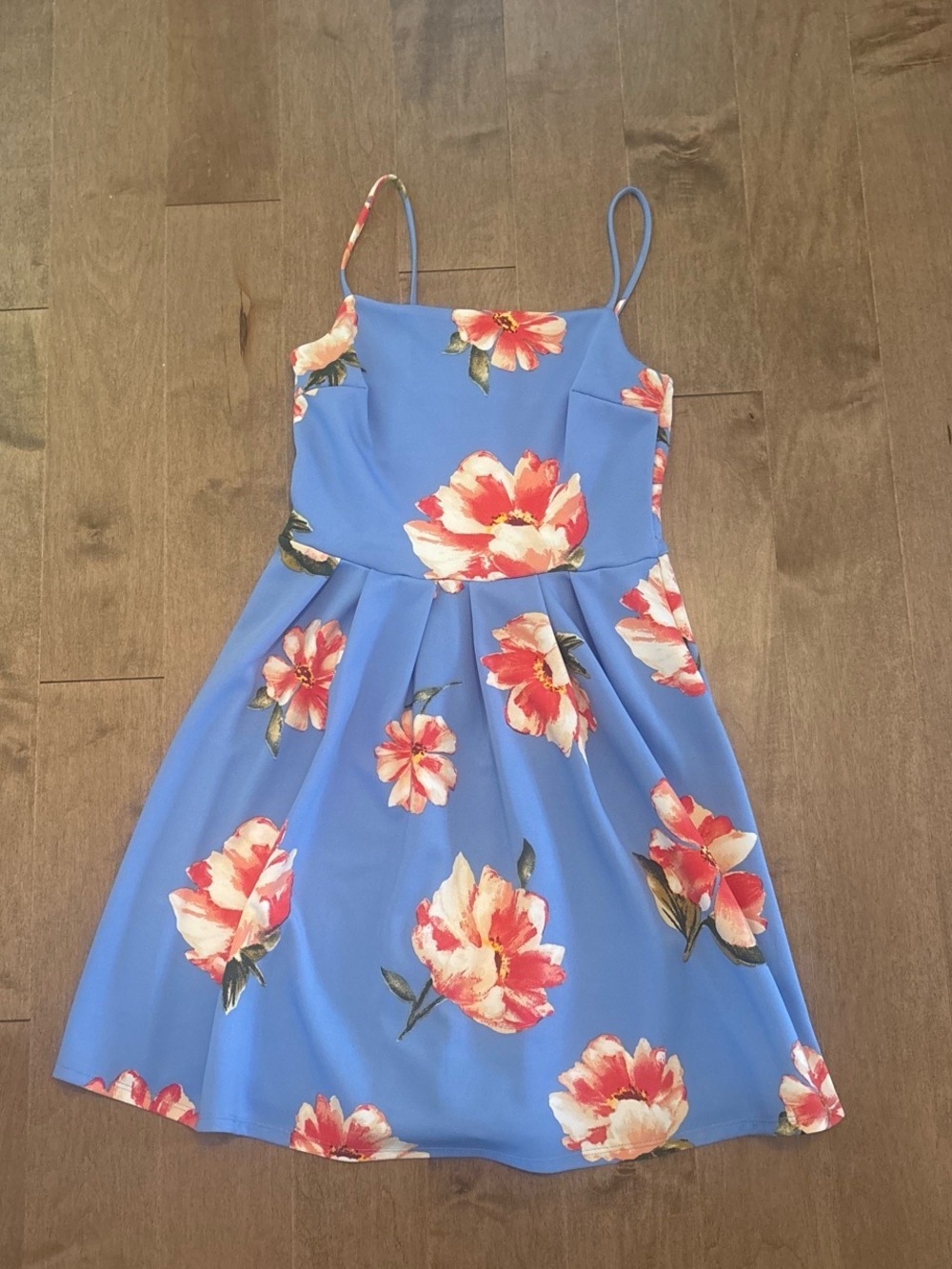 Soprano Blue Foral Dress